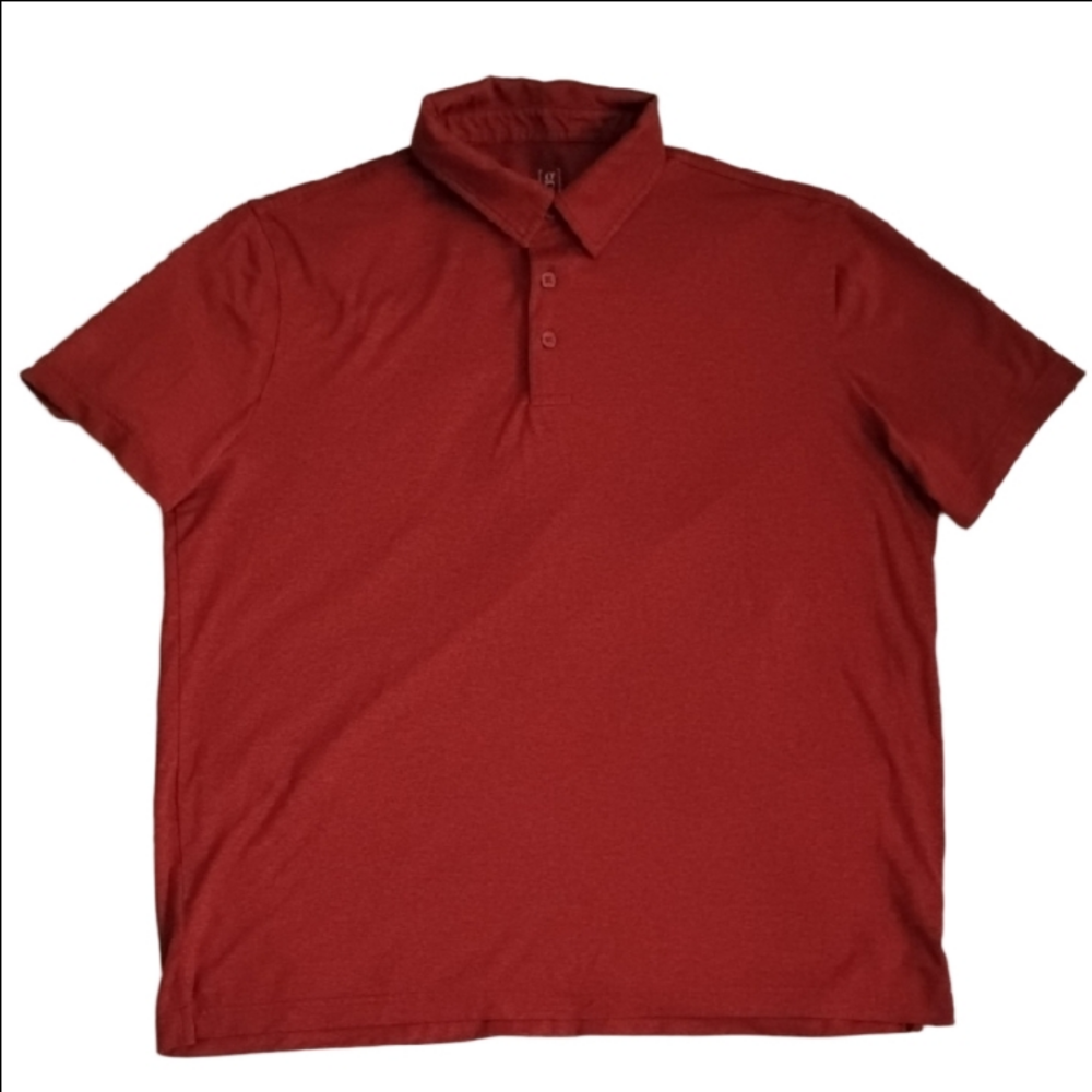 3/$20 George Classic Brick Red Polo Shirt
